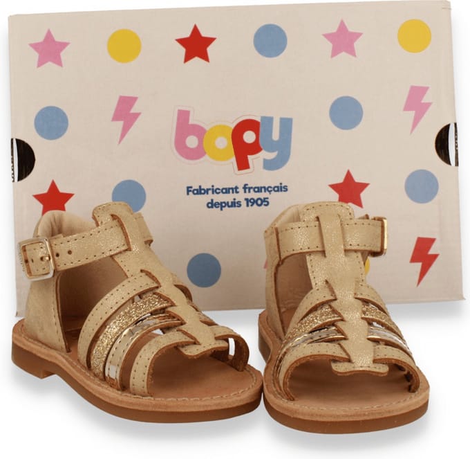 Bopy Meisjes Sandaal | Goud | Maat: 23