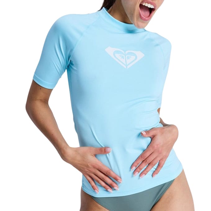 Roxy Whole Hearted Rashguard Surfshirt Dames - Maat L