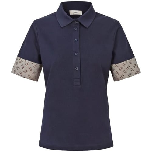 Polo Shirt Korte Mouw Herno jpl00122d_52063-9200