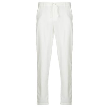 slim fit broek van mix van katoen en linnen model 'BRODY'
