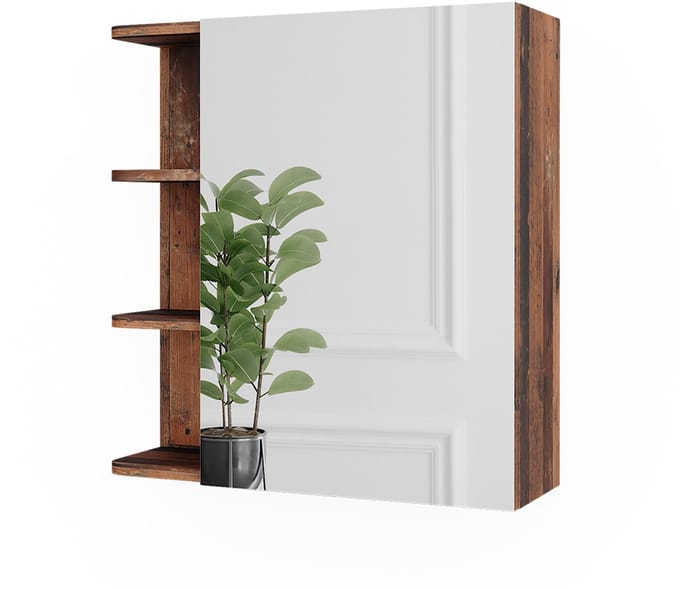 Vicco Fynn Spiegelkast – 62 x 64 cm Oldstyle