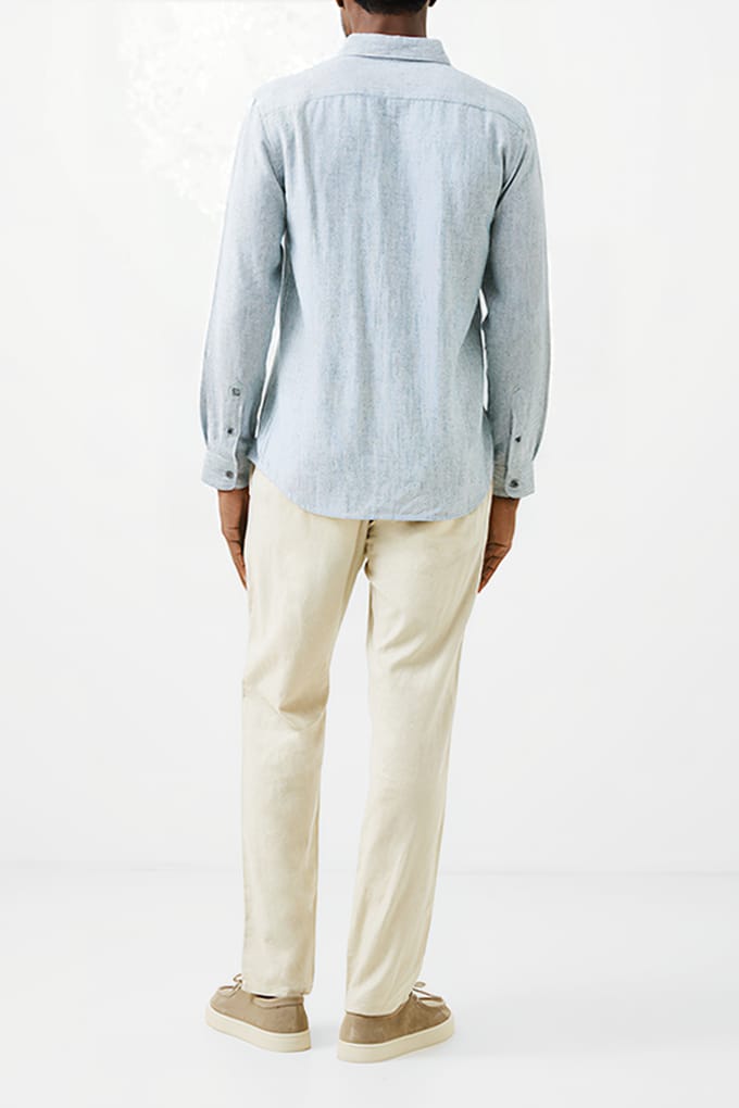 French Connection Tonal Stripe Shirt Größe: XS | Casual hemden Outlet | Herren