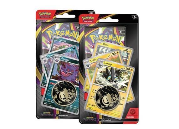 Pokemon Pokémon ME 05 - Pitch Black - Premium Checlane Blister Ruilkaarten