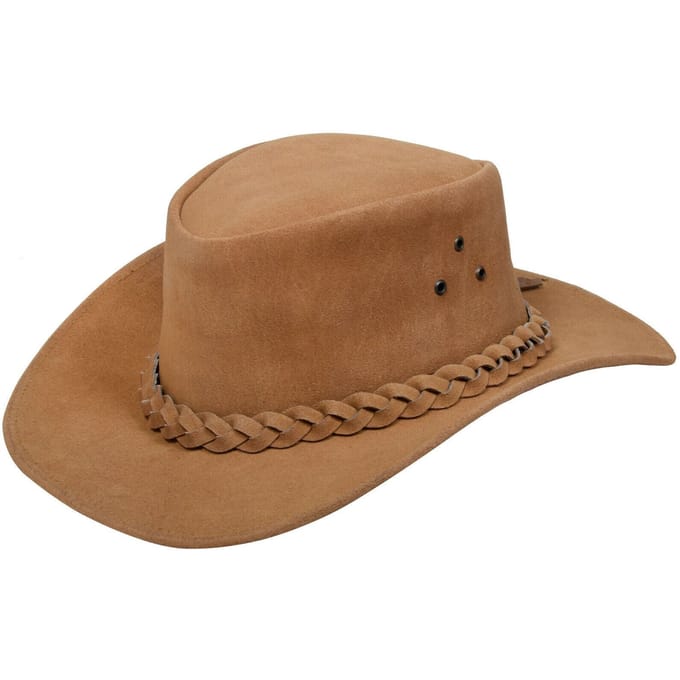 Cowboy Outback suède Aussie Bush-hoed