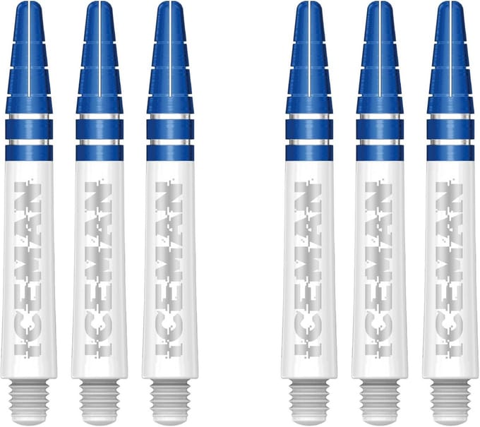 Set Korte Witte Dartpijlen Steeltjes