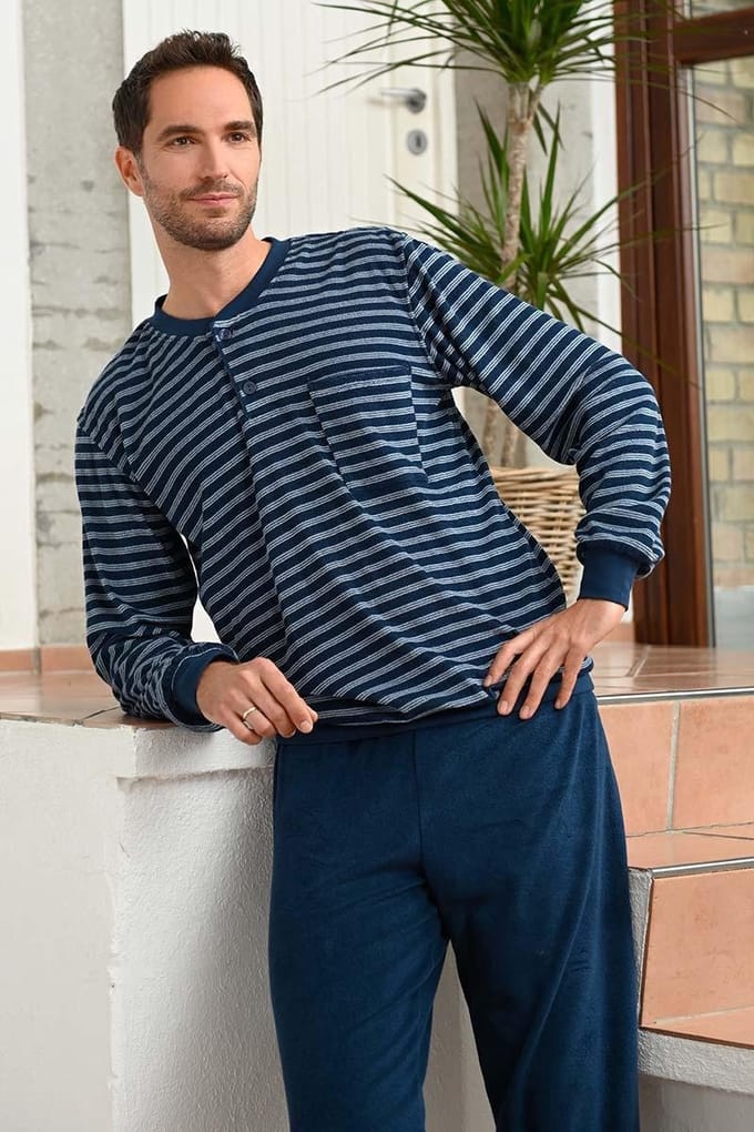 Ringella – Winter Cosiness – Pyjama – 1541217 – Night Blue - 48