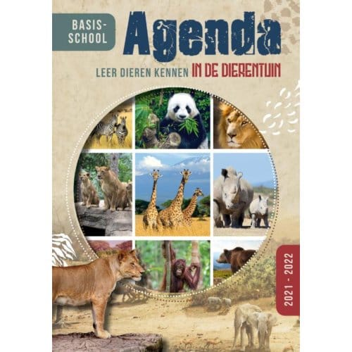 Basischoolagenda 'Leer Dieren Kennen Uit De Dierentuin' / 2021/22 - Mj Ruissen