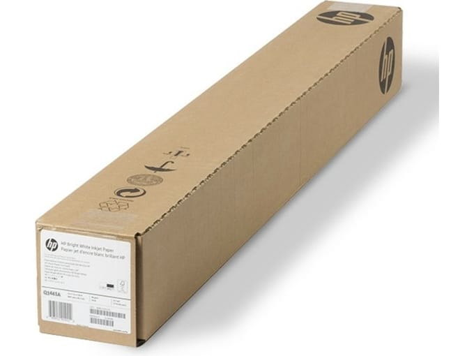 Inkjetpapier hp q1441a 841mmx45.7m 90gr coated