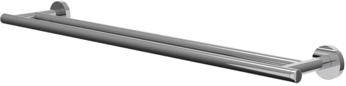 IVY Wandhanddoekrek - 60 cm - Dubbel - Chroom