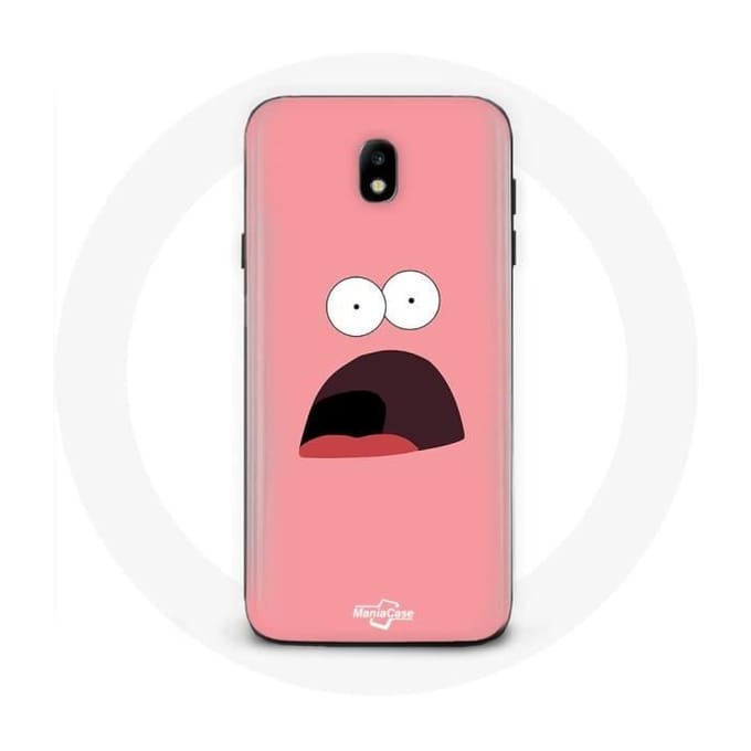Hoesje voor Samsung Galaxy J7 2017 Patrick Star Spongebob Squarepants Roze