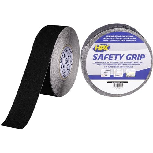 Anti-slip tape - zwart 50mm x 18m