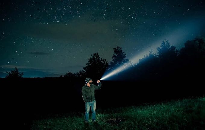 Superfire Flashlight C8-H 950lm USB