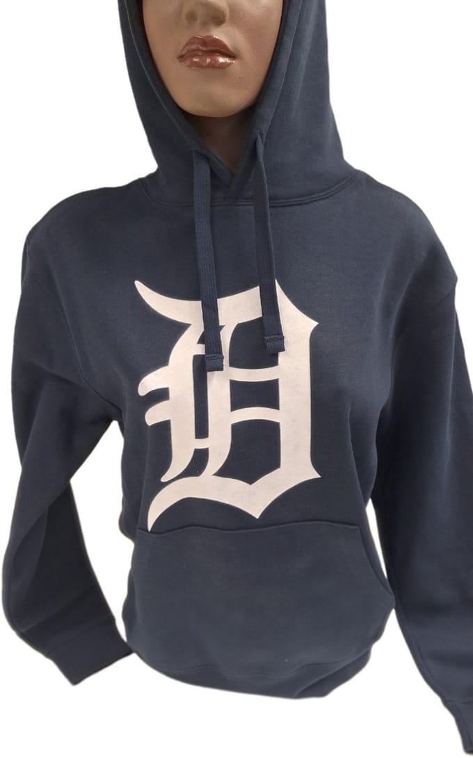 DETROIT TIGERS- HOODY-NAVY -XL