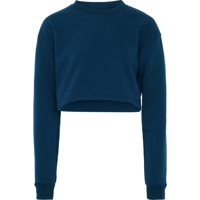 Mymo Sweatshirt Dames Donker turkoois