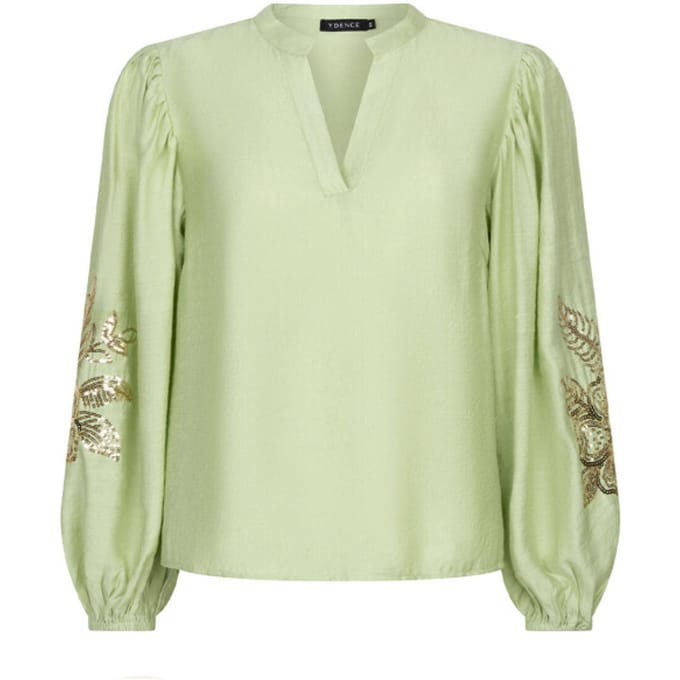 Ydence Blouse Rose Dames - Jurken - Groen - Maat S