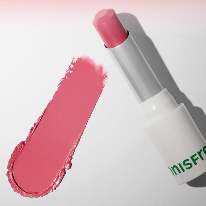 innisfree - Dewy Glowy Lipstick - 7 Colors #6 Dusty Rose