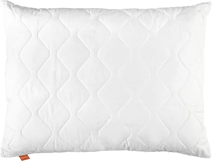 Famanu – Kussen met ritssluiting 70 x 90 cm, 100% microvezel, wit