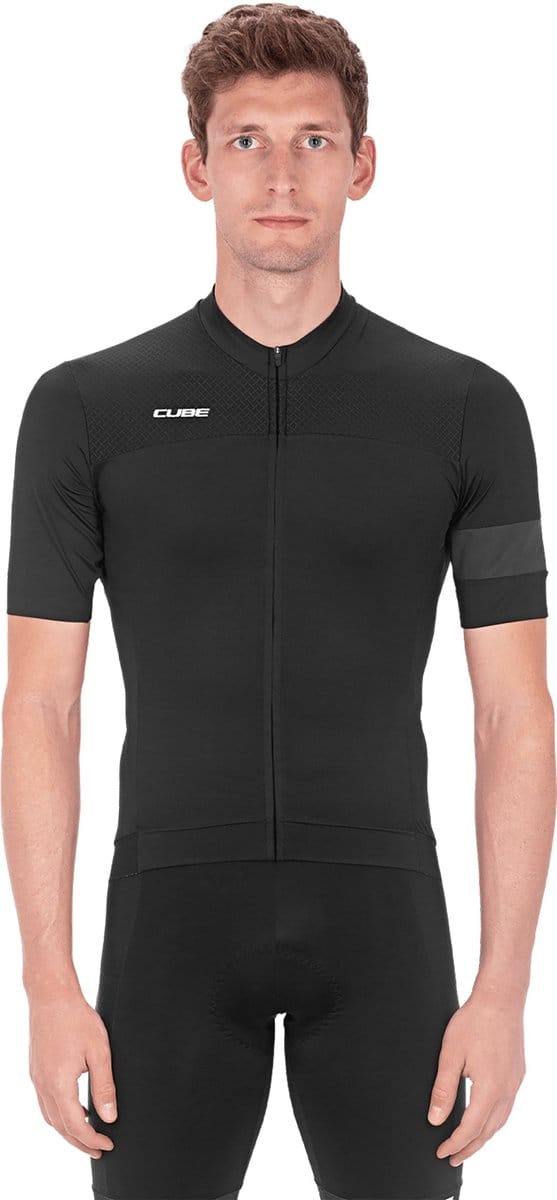 CUBE Fietsshirt BLACKLINE JERSEY S/S BLACK S