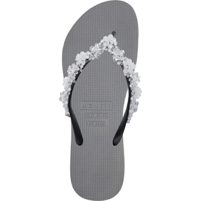 Uzurii | Teenslippers | Dames | Zilver | Maat 39/40