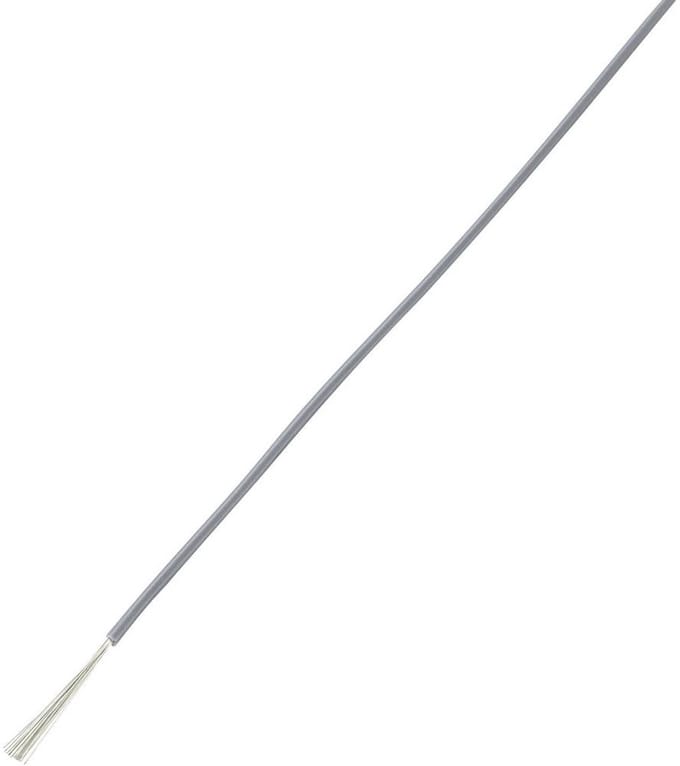TRU COMPONENTS 1570173 Draad LiY 1 x 0.14 mm² Grijs 25 m