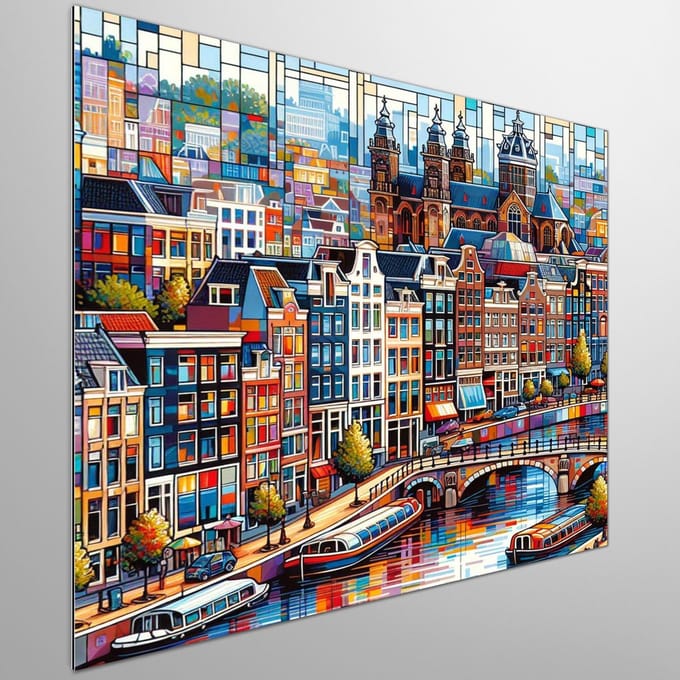 Kunstprint | Wanddecoratie | Dibond | 80 × 80 cm