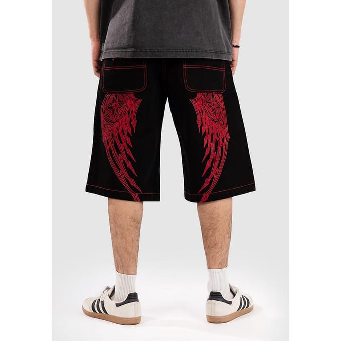 Affliction Wings Korte Broek zwart