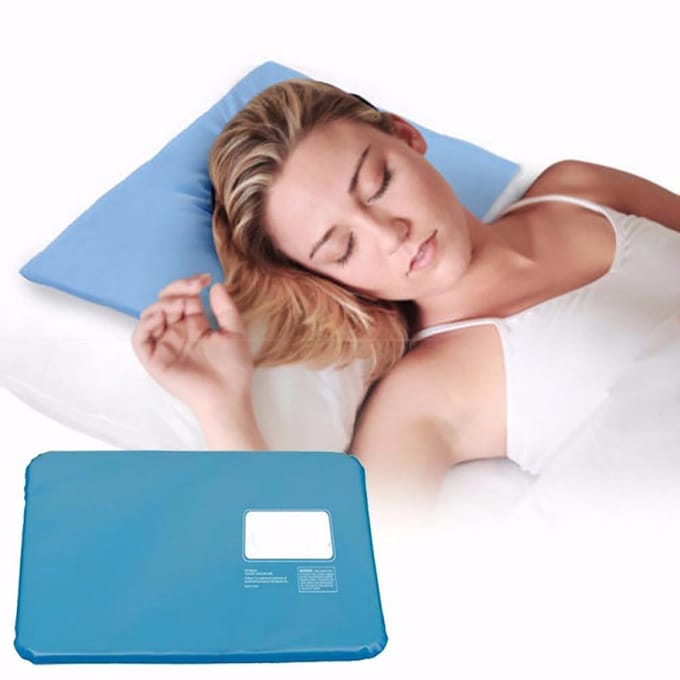 Zomer Koel Kussen Multifunctioneel Koelkussen Ademend Gezondheid IJs Kussen blue