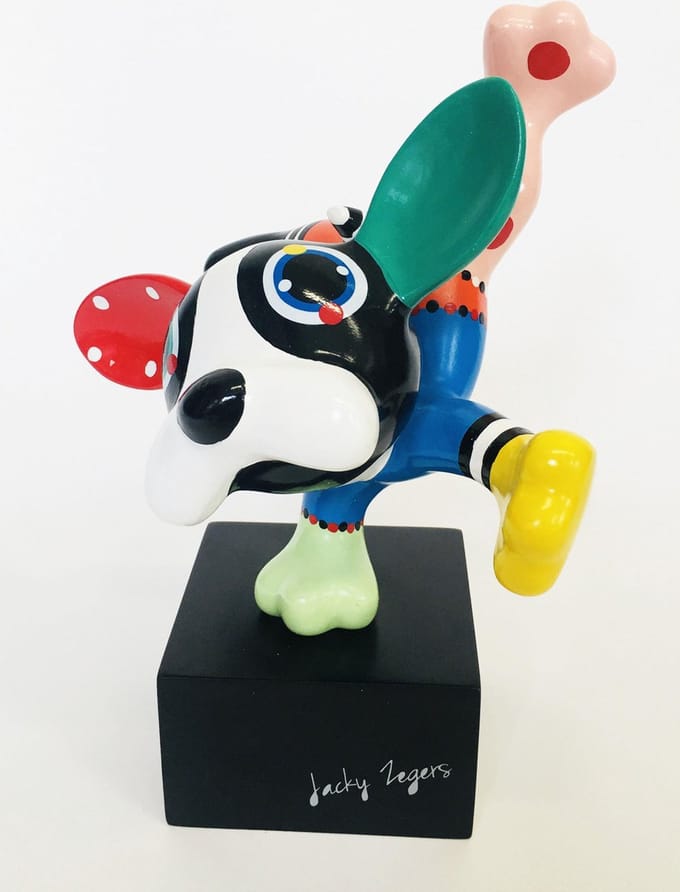Jacky Zegers - Kunstcadeau - Dog Boris JZ12