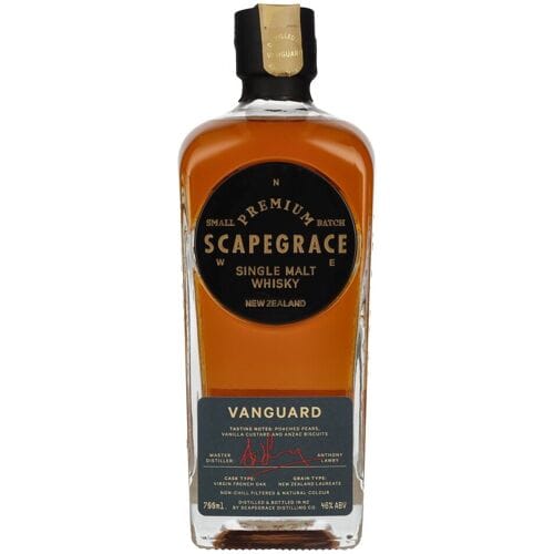 Scapegrace VANGUARD Newzealand Small Batch Single Malt Whisky 46% Vol. 0,7l