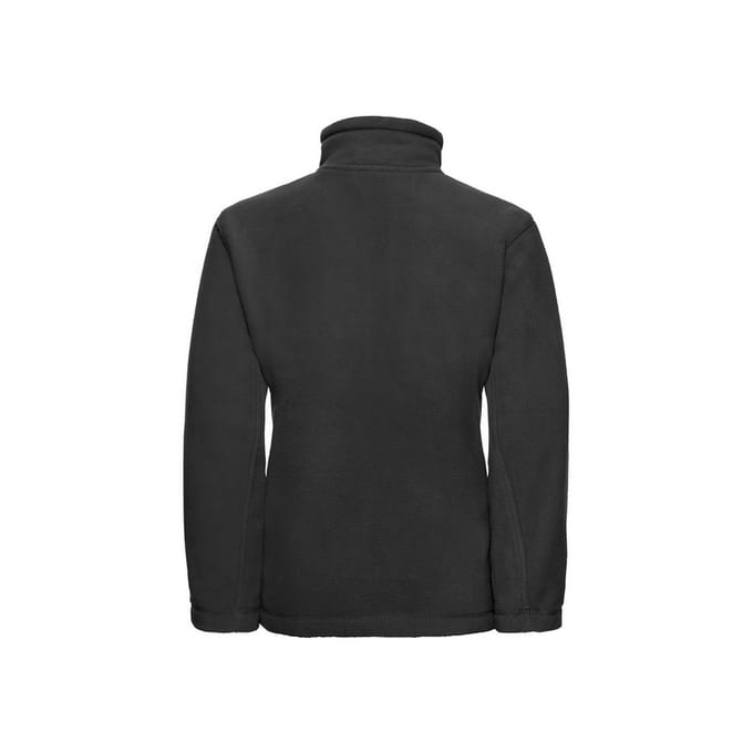 Russell Kinder/Kids Fleece Jas (Zwart)