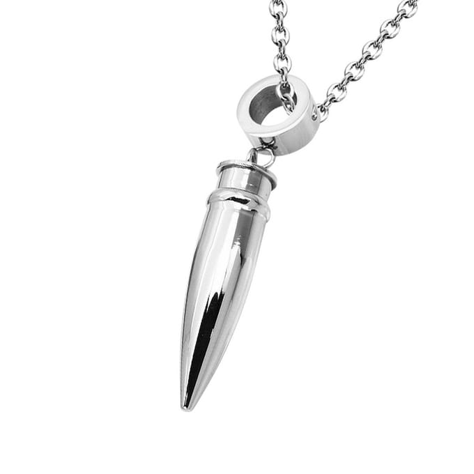 Amanto Ketting Anel - 316L Staal - Kogel - 51x9mm - 60cm