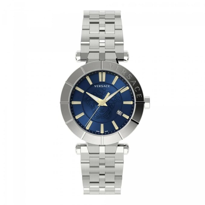 Versace VE2B00421 horloge mannen - Roestvrij Staal - zilver