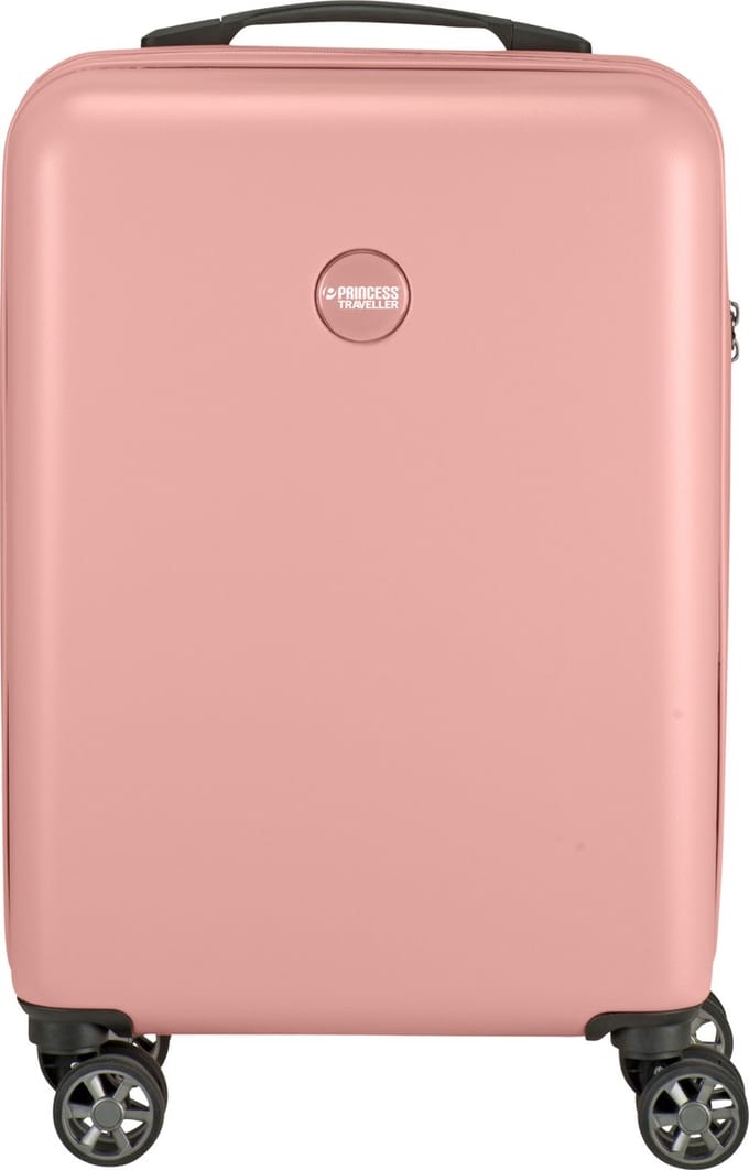 Princess Traveller PT01 Deluxe - Handbagagekoffer - Peony Pink - S - 55cm