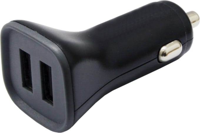 Carpoint 12/24V Duo USB Autolader 2.4A 24W