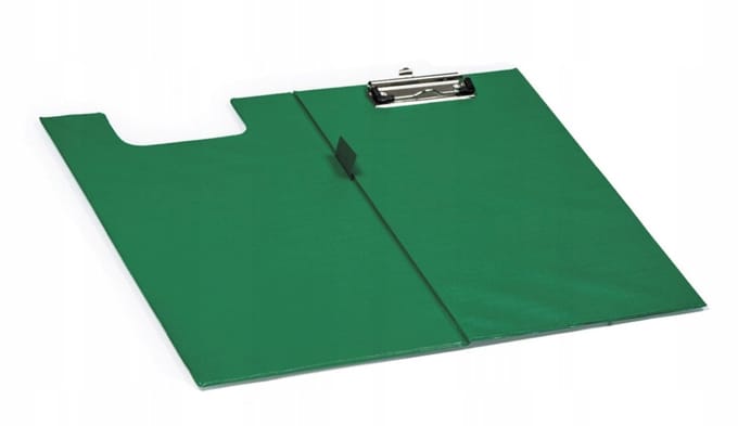 Groene A4 Klemmap met Organizer - Documentenmap