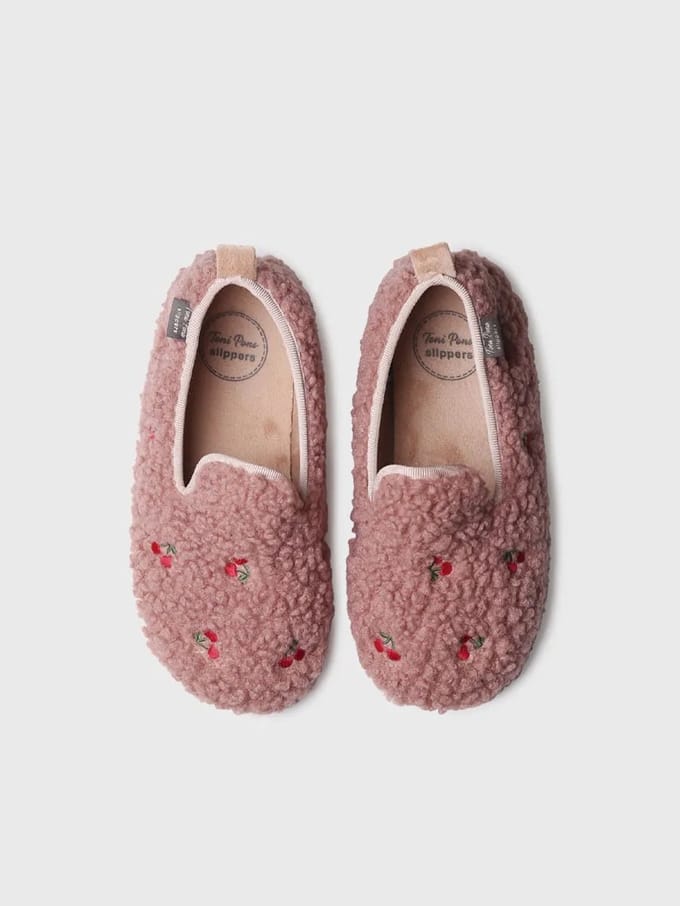 Damesslipper met geborduurde details | MAILY-BB