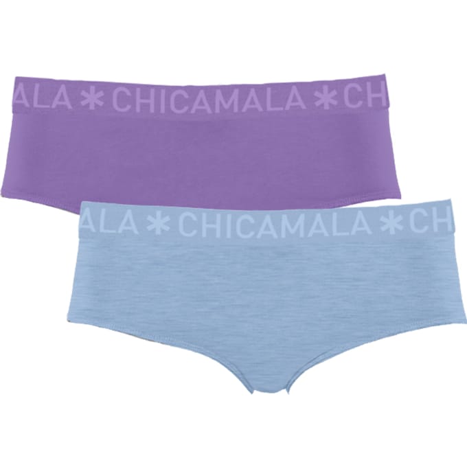 Meisjes 2-pack Briefs Effen