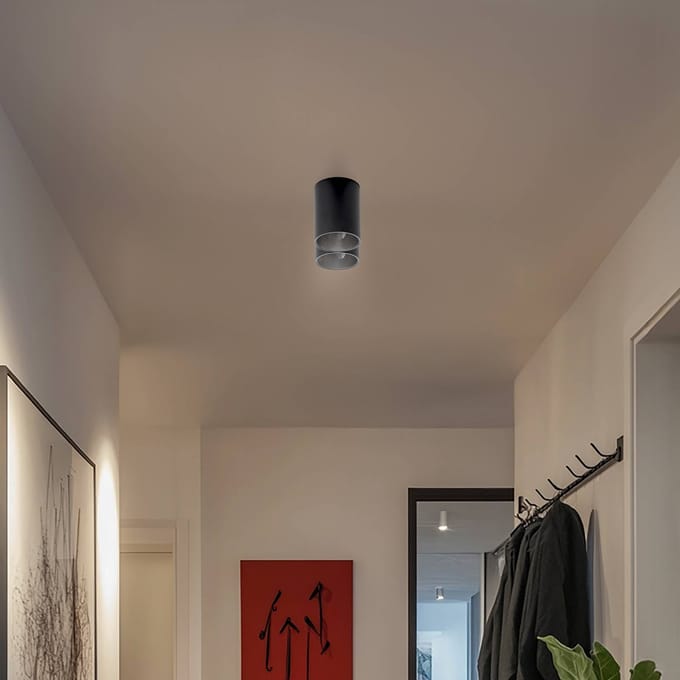 Nowodvorski Lighting Plafondlamp Eye Tone II, zwart