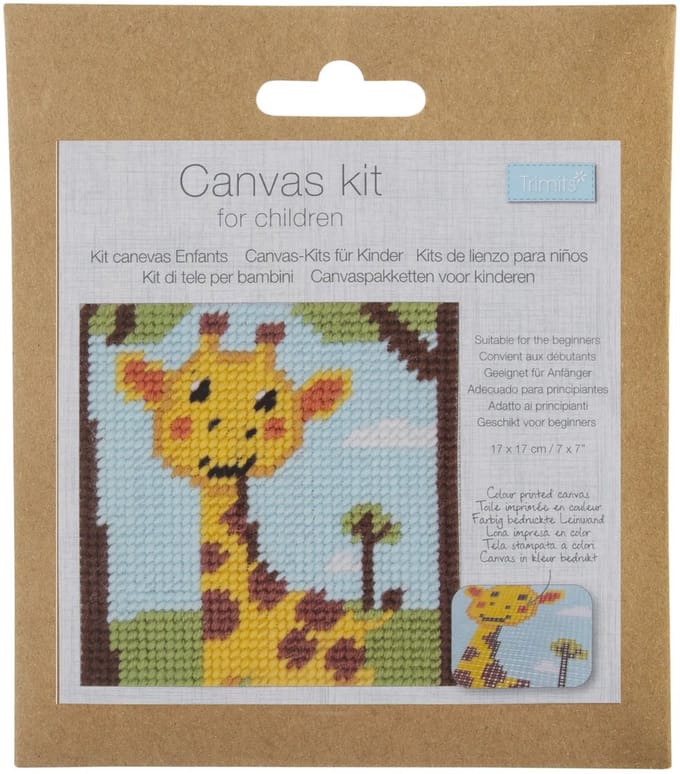trimits borduurpakket giraffe