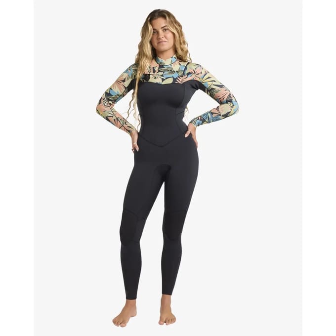 Dames overall Billabong Salty Dayz Natural 3/2 Less-Zip