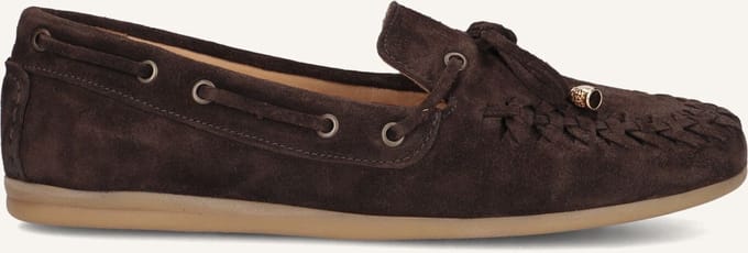 AYANA 12671 Mocassins Dames - Instappers - Bruin - Maat 38