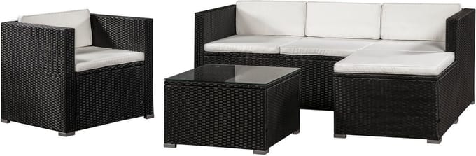 Loungeset Punta Cana - L - Polyrotan
