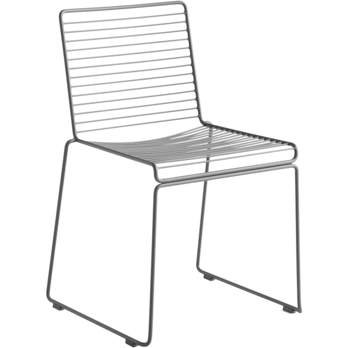 HAY - Hee Dining Chair - asfaltgrijs - grau