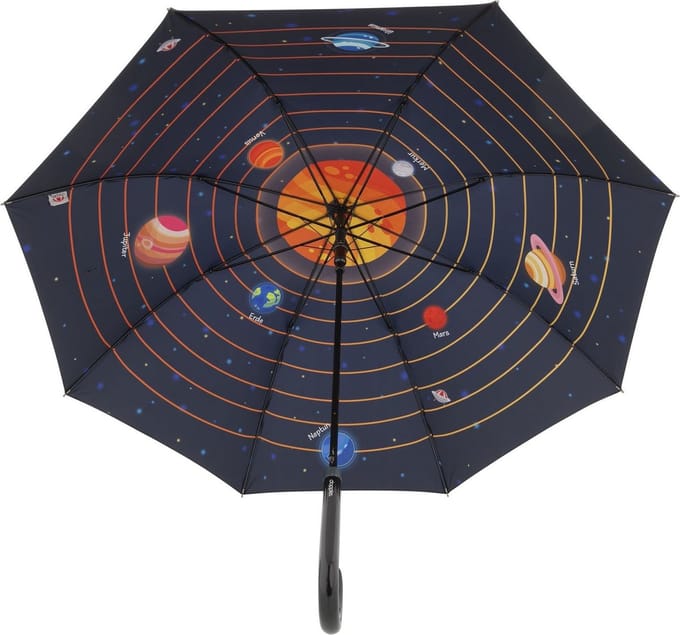 doppler Paraplu Modern.Art Long Automatic Galaxy Veelkleurig