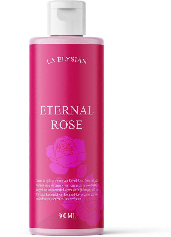 La Elysian Eternal Rose Wasparfum – 300ml - 60 Wasbeurten - Inclusief Maatbeker