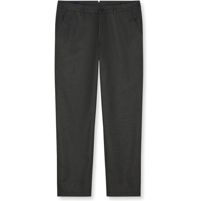 OLYMP Chino, Tapered Fit, Middengrijs