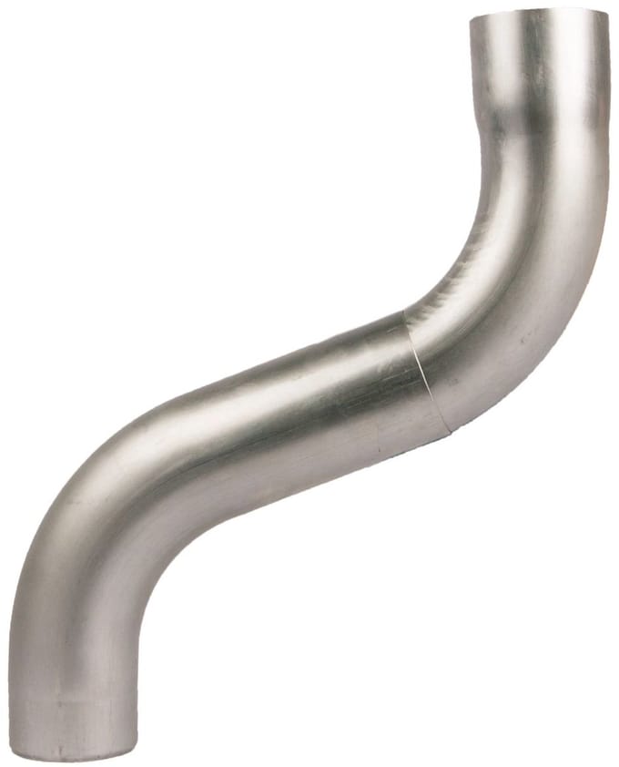 Zinken Telescoopbocht 72° | Ø80 mm | Hard-Op-Hard 365 - 535 mm