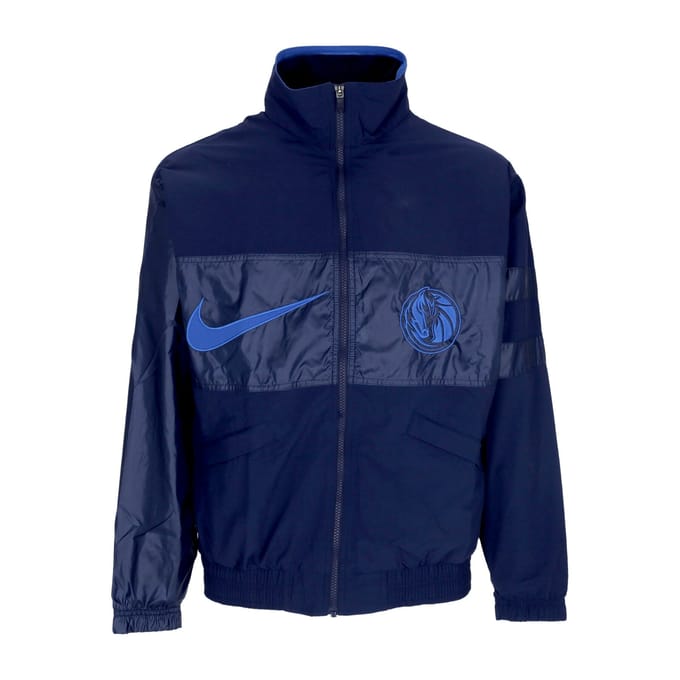 Trainingsjack voor heren NBA Courtside lichtgewicht jack Dalmav College Navy/game Royal