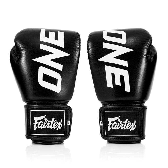 Fairtex BGV1 ONE - Boksershandschoenen - Zwart - Leren - 14oz