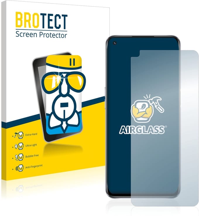 Screenprotector voor Oppo A54 5G Beschermglas transparant